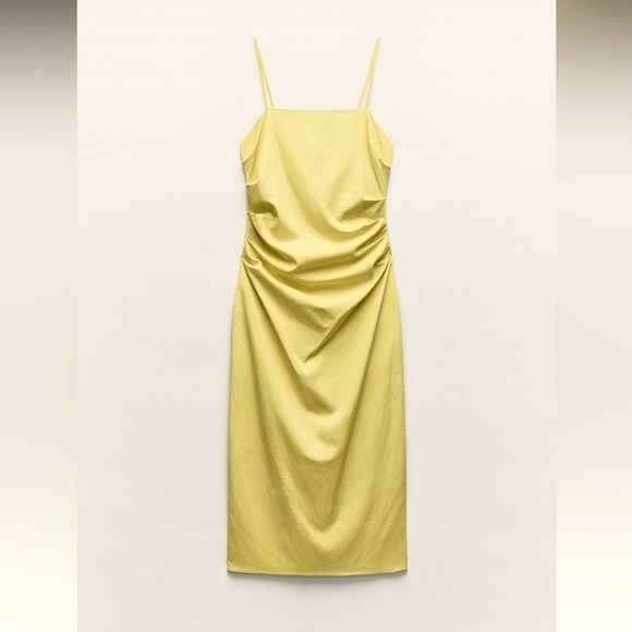 New ZARA Midi Dress - Picture 4 of 7